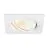 SLV New Tria Universal 68 Spot Aluminium Weiß Quadrat 8.6W 600lm 60D - 925-930-940 CCT | Ausschnitt 68mm - Höchste Farbwiedergabe - Dimmbar 