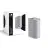 D'Lite Applique Murale Vossem Argent Up & Down | Convient pour 2x GU10 